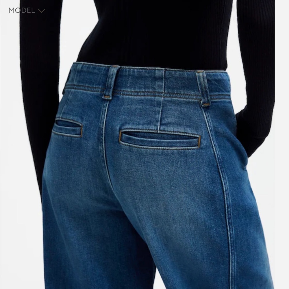 Madewell Tapered Denim Trousers in Calvert Wash - Picture 5 of 12